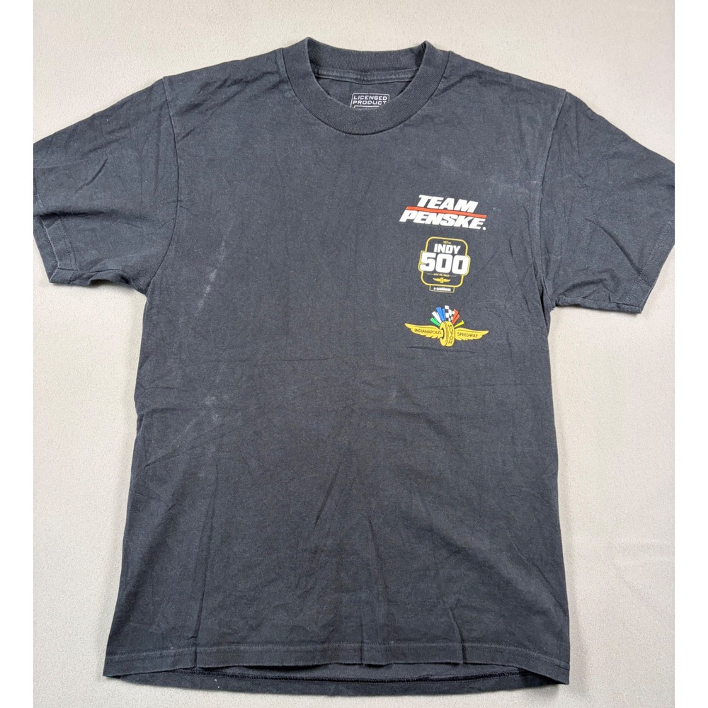 IndyCar Team Penske Josef Newgarden Indy 500 Champion T-Shirt Black Small